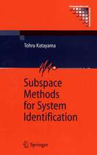 Subspace Methods for System Identification