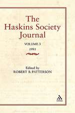 The Haskins Society Journal Studies in Medieval History: Volume 1