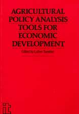 Agricultural Policy Analysis Tools for Economic Development