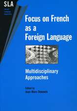 Focus on French as a Foreign Language