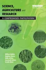 Science Agriculture and Research: A Compromised Participation