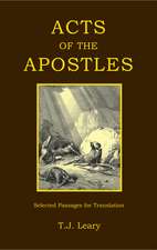 Acts of the Apostles: Passages for Translation