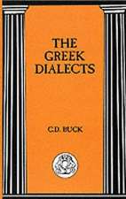 The Greek Dialects