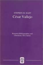 César Vallejo – A Critical Bibliography of Research