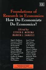 Foundations of Research in Economics: How do Economists do Economics?