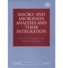 Macro– and MicroData Analyses and their Integration