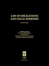 Law of Obligations & Legal Remedies