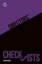 Directors' Checklists - Paperback