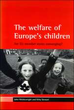 The welfare of Europe's children: Are EU member states converging?