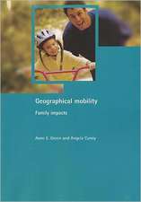 Geographical mobility: Family impacts