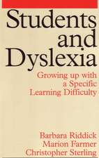 Students and Dyslexia – Growing Up with a Specific Learning Difficulty