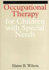 Occupational Therapy for Children with Special Needs