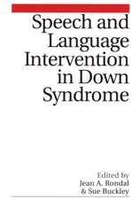 Speech and Language Intervention