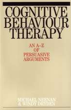 Cognitive Behaviour Therapy – An A–Z of Persuasive Arguments