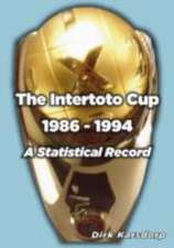 The Intertoto Cup 1986-1994 A Statistical Record