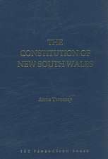 The Constitution of New South Wales