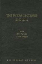 The Byers Lectures, 2000-2012