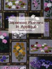 Japanese Flowers in Applique