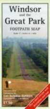 WINDSOR GREAT PARK FOOTPATH MAP