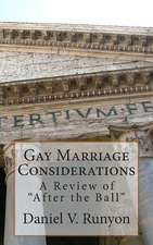 Gay Marriage Considerations