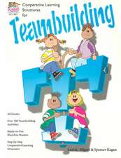 Cooperative Learning Structures for Teambuilding