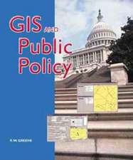 GIS in Public Policy