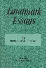 Landmark Essays on Rhetoric and Literature: Volume 16