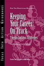 Keeping Your Career on Track