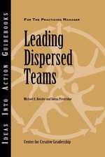 Leading Dispersed Teams