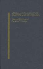 Afroasiatic Linguistics, Semitics, and Egyptolog – Selected Writings of Carleton T. Hodge