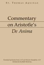 Commentary on Aristotle`s De Anima