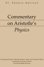 Commentary on Aristotle's Physics