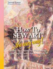 How to Sew Art