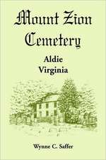 Mount Zion Cemetery, Aldie, Virginia