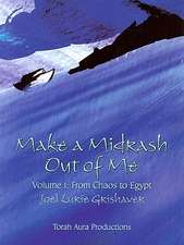 Make a Midrash Out of Me, Volume 1: From Chaos to Egypt