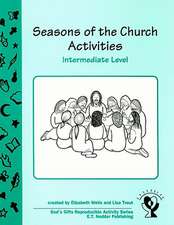 Seasons of the Church Activities, Intermediate Level