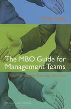 The MBO Guide for Management Teams: Real-Life Lessons from the Front Line