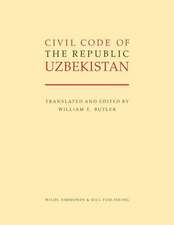 Civil Code of the Republic Uzbekistan