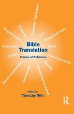 Bible Translation: Frames of Reference