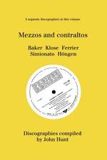 Mezzo and Contraltos. 5 Discographies. Janet Baker, Margarete Klose, Kathleen Ferrier, Giulietta Simionato, Elisabeth Hongen. [1998].: The Discographies of Leonard Bernstein and Eugene Ormandy. [2009].