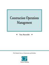 Construction Operations Management