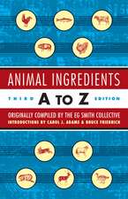 Animal Ingredients A To Z 3rd Ed.