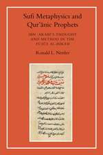 Sufi Metaphysics and Qur'anic Prophets