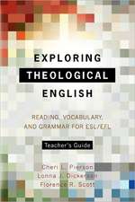 Exploring Theological English