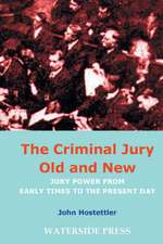 The Criminal Jury Old and New