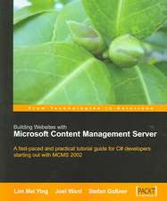 Building Websites with Microsoft Content Management Server