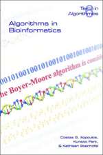 Algorithms in Bioinformatics