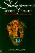 Shakespeare's Secret Booke