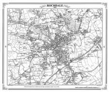 Rochdale 1844 Map