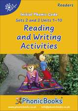 Phonic Books Dandelion Readers Reading and Writing Activities Set 2 Units 1-10 and Set 3 Units 1-10 (Alphabet code, blending 4 and 5 sound words)